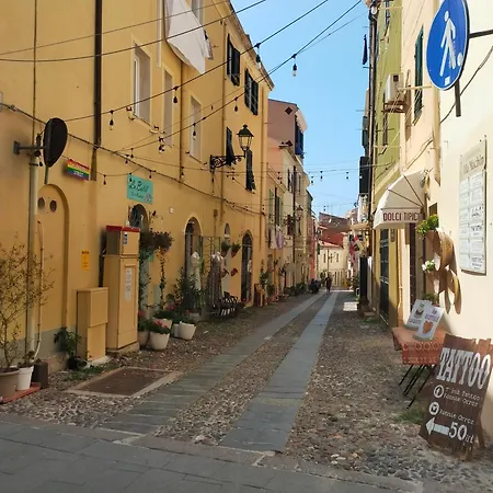 In A Street In Old Town